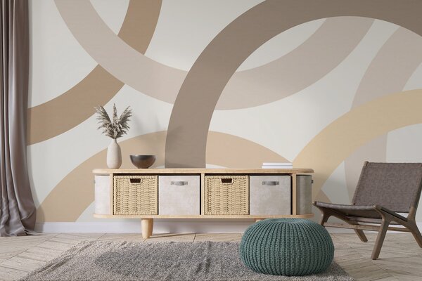 Fotótapéta Absztrakció körökkel, Fotótapéta geometria, w05709v2 : Uwalls.hu