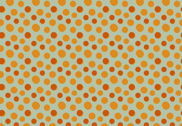 Fotótapéta - Retro pöttyök (147x102 cm)