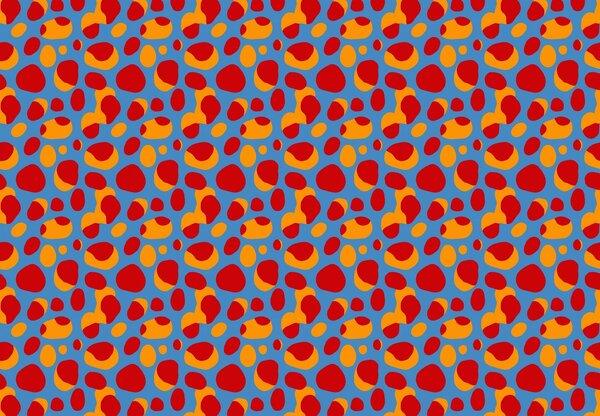 Fotótapéta - Retro színes foltok (147x102 cm)
