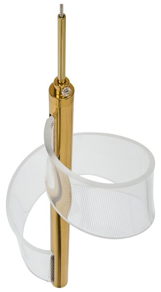 LED függőlámpa SARELA Fém Arany