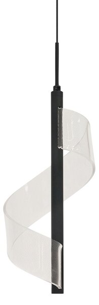LED függőlámpa SARELA Fém Fekete