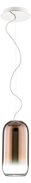 Függőlámpa Artemide, Gople Mini, dimmable, Bronz / Öreg Sárgaréz, Nappali, Üveg, Dizájn