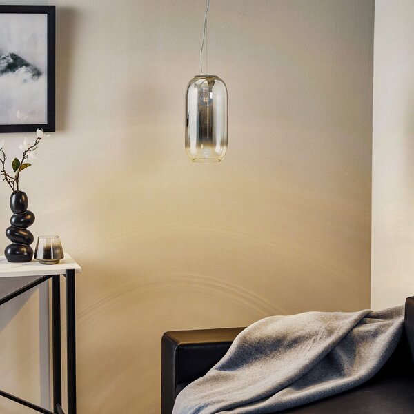 Függőlámpa Artemide, Gople Mini, dimmable, Fémes, Nappali, Üveg, Dizájn