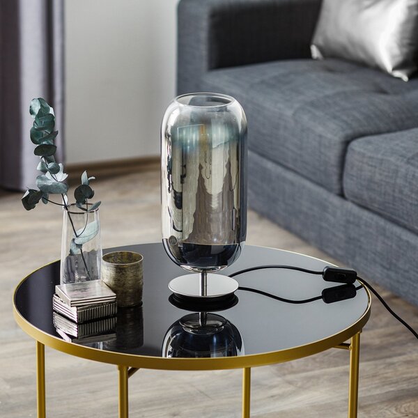 Asztali lámpa Artemide, Gople Mini, Fémes, Nappali, Üveg, Dizájn