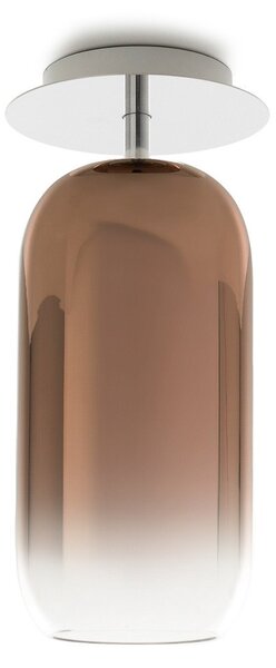 Mennyezeti Lámpa Artemide, Gople Mini, dimmable, Bronz / Öreg Sárgaréz, Nappali, Üveg, Dizájn