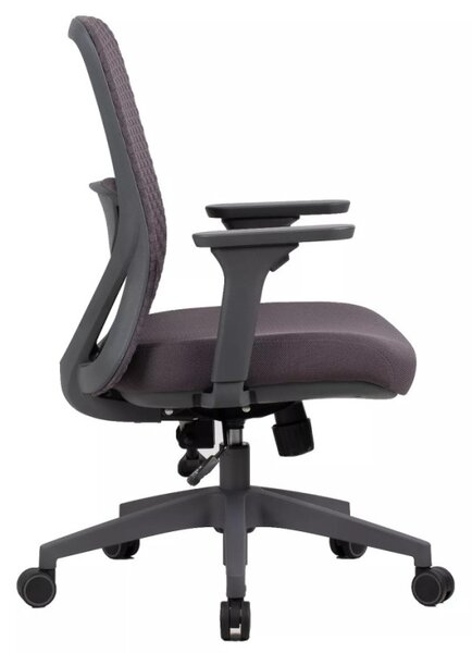 Q-744 Ergonomikus Forgószék Szürke 3D Szövettel