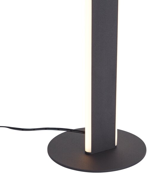 Design asztali lámpa fekete LED-del, 3 lépésben dimmelhető - Gate