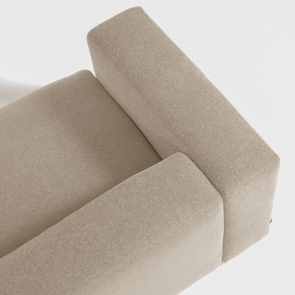 Blok bézs kanapé, 240 cm - Kave Home