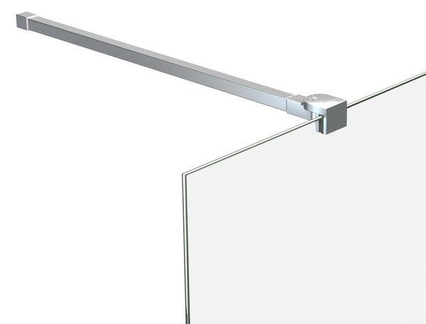 VidaXL rozsdamentes acél tartókar fürdőszobába 70-120 cm