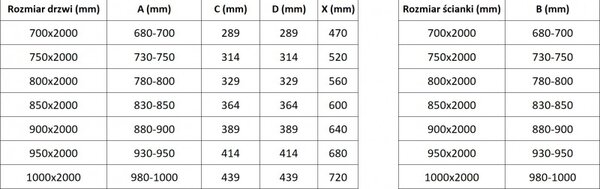 Mexen Exo, oldalsó üvegfal EXO zuhanykabinhoz 100x200 cm, 6 mm-es átlátszó üveg, arany profil, 810-100-000-50-00