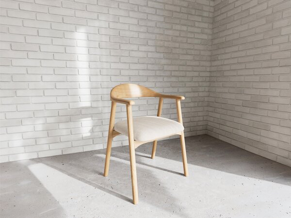 Szék Norsica 1093, 75x57x53cm, Bézs, Tölgy