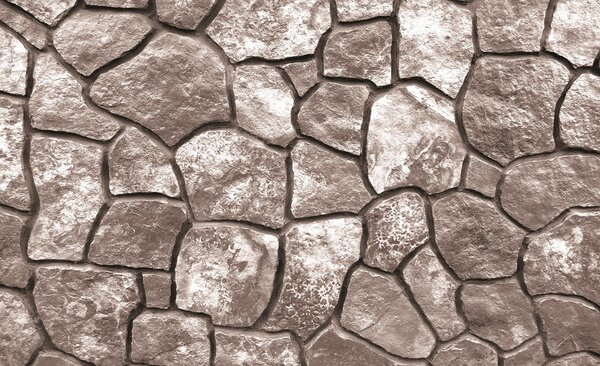 Poszter tapéta Szürke kőmozaik vlies 104 x 70,5 cm vlies 104 x 70,5 cm