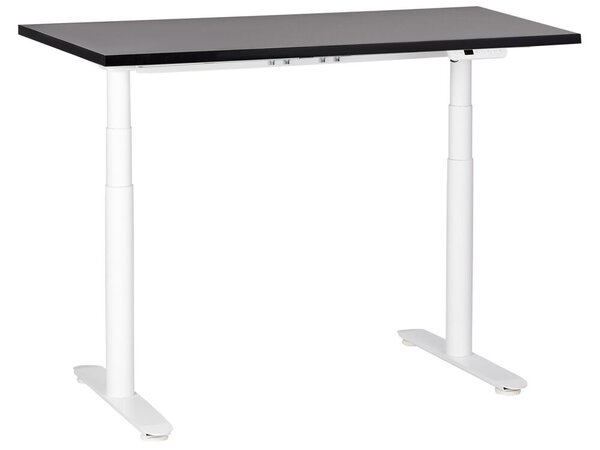Elektromosan állítható asztal DESTINAS Fekete/fehér 120 cm 72 cm