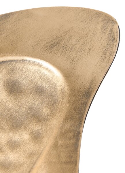 Fali gyertyatartó kétdarabos szettben ODEMIRA Fém 40 cm Bronz