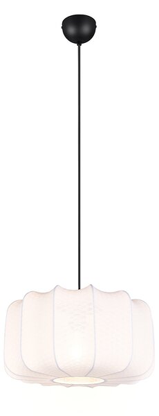 Japandi függőlámpa fekete-fehér 40 cm - Madleine