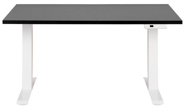 Elektromosan állítható asztal DESTINES Fekete/fehér 120 cm 72 cm