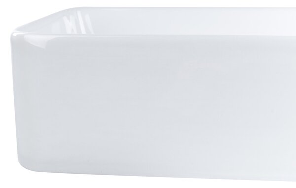 Pultra helyezhető mosdókagyló ULUA 61 x 35 cm Kerámia Fehér