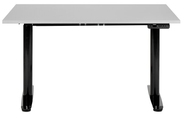 Elektromosan állítható asztal DESTINAS 120 cm x 72 cm Szürke/fekete