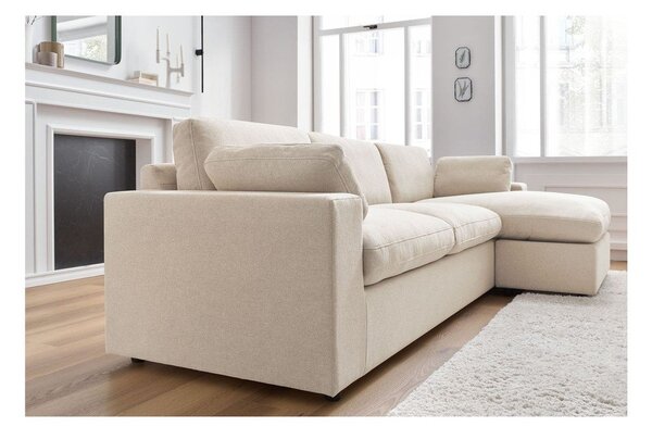 Bézs sarokkanapé Belair – Bobochic Paris