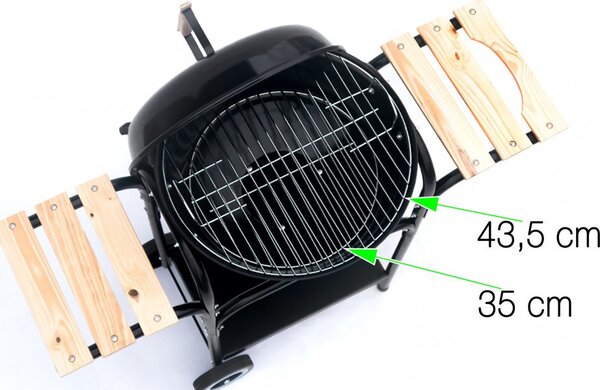 MIR270 szenes grill fedéllel