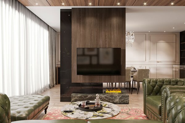 Élethű elektromos kandalló ElectricSun MISTique, kicsi, vízpárás beépíthető elektromos kandalló, LED, 8 lángszín, mobil app, 60 cm