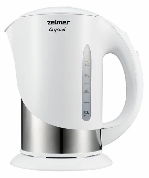 Zelmer Crystal 1.7L Vízforraló - Fehér
