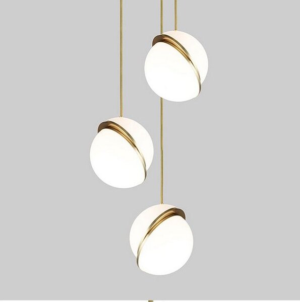 Mennyezeti lámpa akril white gold APP481-1CP