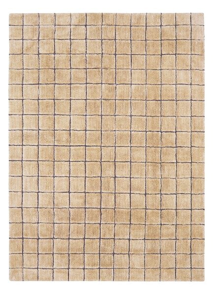 Borostyán színű kézi szövésű gyapjú szőnyeg 230x300 cm Mosaic Amber – Lorena Canals