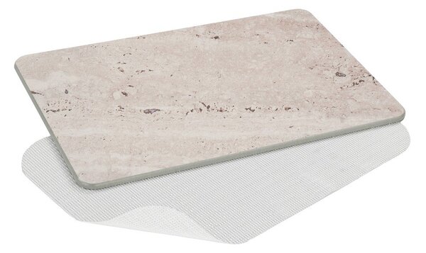 Világosbarna kovaföld fürdőszobai kilépő 39x60 cm Puna – Wenko