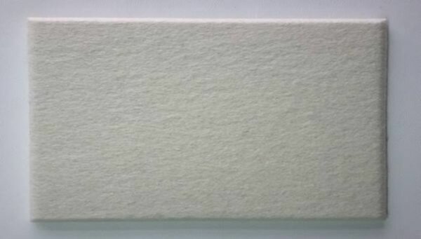 KERMA filc dekor falburkoló beltéri panel fehér-200 12,5x25cm, gyapjúfilc, nemez falburkolat