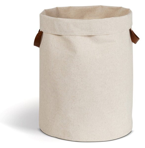 Bézs textil szennyeskosár 69 l Soft Storage – Bigso