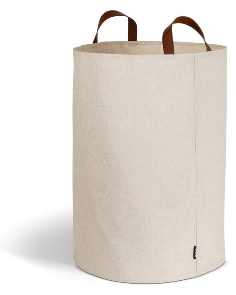Bézs textil szennyeskosár 69 l Soft Storage – Bigso