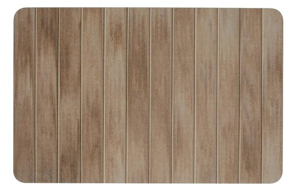 Sötét natúr színű kovaföld fürdőszobai kilépő 39x60 cm Argiri – Wenko