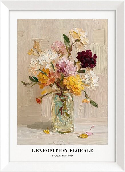 Nyomtatott keretezett kép 56x75 cm Sunny Bouquet – Styler