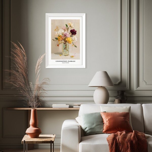 Nyomtatott keretezett kép 56x75 cm Sunny Bouquet – Styler