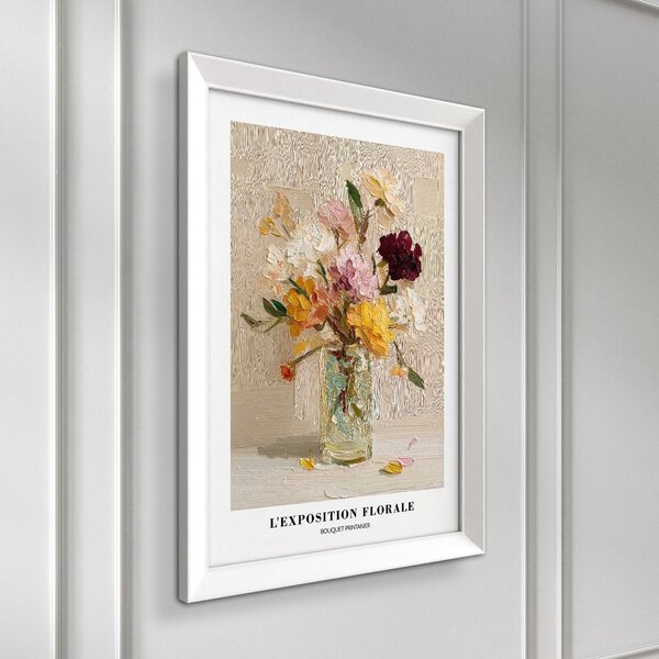 Nyomtatott keretezett kép 56x75 cm Sunny Bouquet – Styler