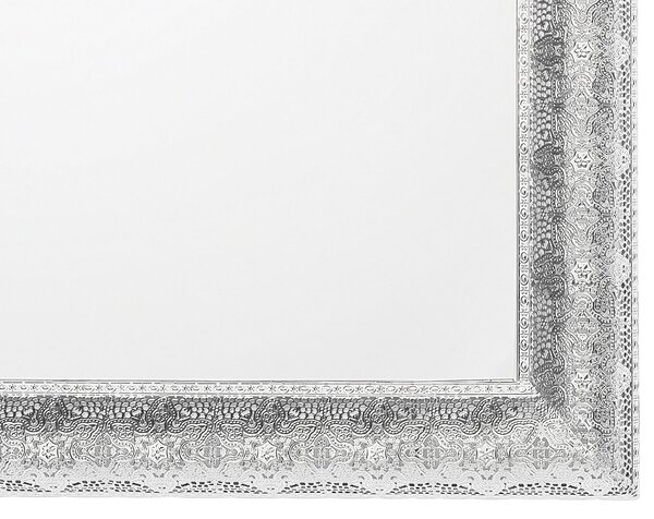 Falitükör CAVAN 65 cm 65 cm Fém Ezüst