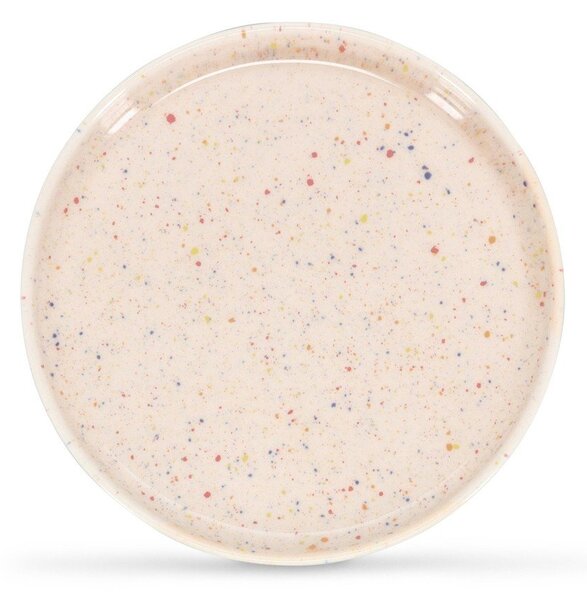 Bézs desszertes porcelán tányér ø 20,5 cm Fika – ONA