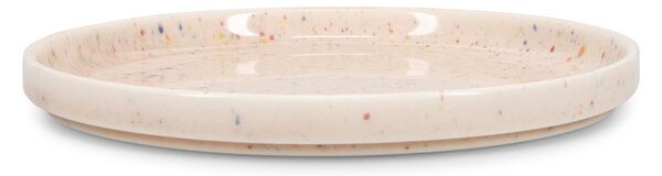Bézs desszertes porcelán tányér ø 20,5 cm Fika – ONA