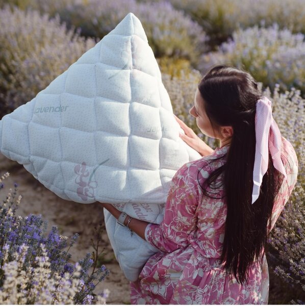 EMI Lavender antiallergén steppelt párna 70 x 90 cm 1+1 INGYEN