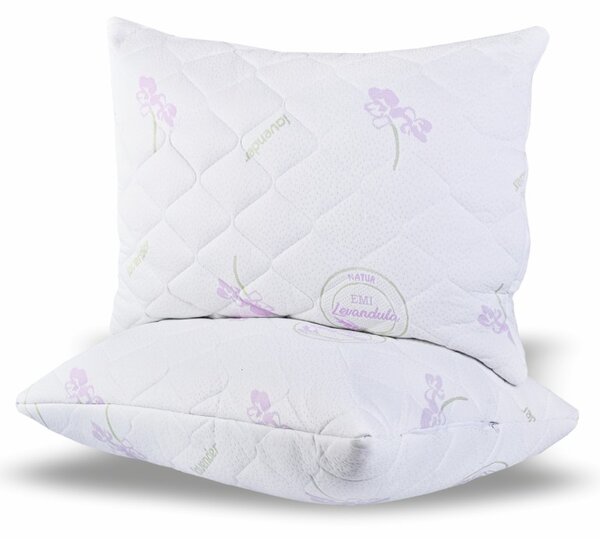 EMI Lavender antiallergén steppelt párna 70 x 90 cm 1+1 INGYEN