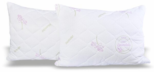 EMI Lavender antiallergén steppelt párna 50 x 70 cm 1+1 INGYEN