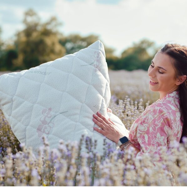 EMI Lavender antiallergén steppelt párna 70 x 90 cm 1+1 INGYEN