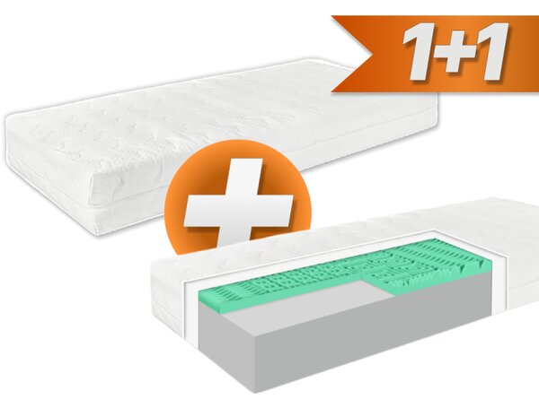 EMI Memory Green matrac 90x200 cm, 1+1 INGYEN