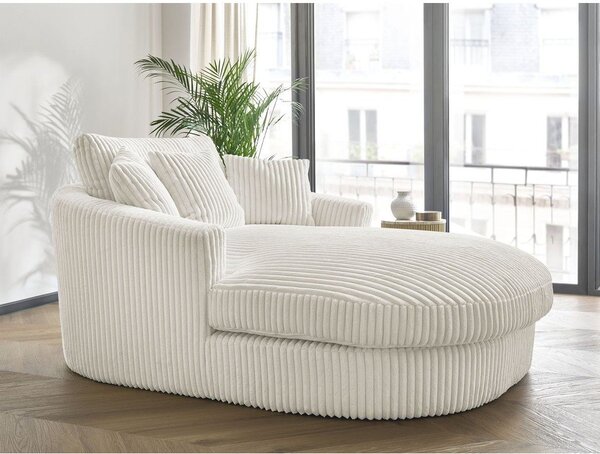 Bézs kordbársony fotel Belem – Bobochic Paris