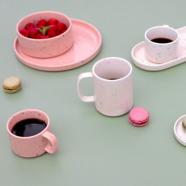 Bézs porcelán tálka 500 ml Fika – ONA