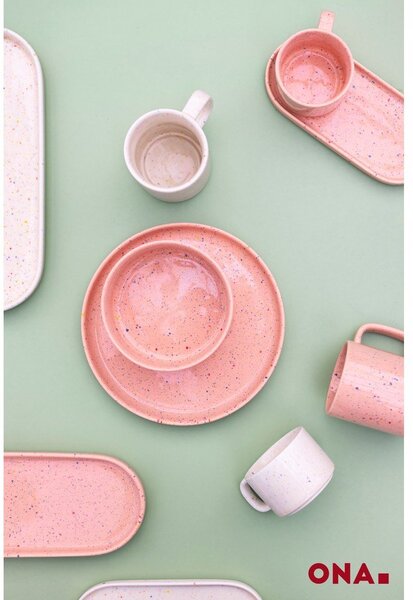 Bézs porcelán tálka 500 ml Fika – ONA