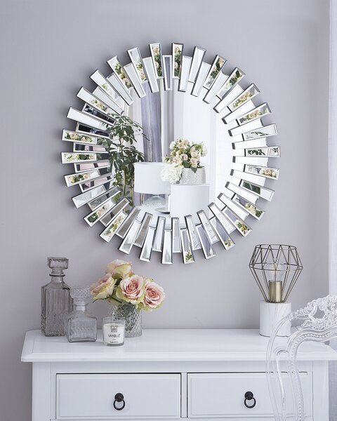 Falitükör CHOLET 70 cm 70 cm Ezüst
