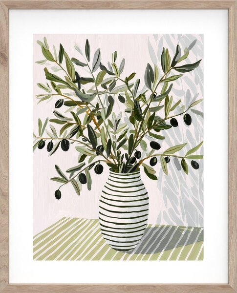 Nyomtatott keretezett kép 40x50 cm Olive Bunch II – Styler