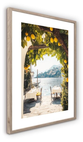 Nyomtatott keretezett kép 50x70 cm Lemon View – Styler